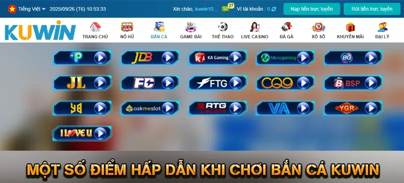 Bắn Cá KUWIN Và Những Sảnh Game Đáng Trải Nghiệm 2025 12 Một Số Điểm Hấp Dẫn Khi Chơi Bắn Cá KUWIN